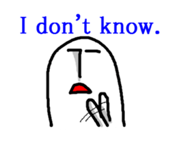 Sometimes annoying Mr.Moai sticker #2765686