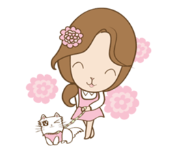Meow Girl Story sticker #2766262
