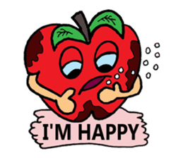 Happy Apples 1 sticker #2766612