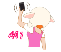 Real intention of working women sticker #2766635