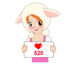 Real intention of working women sticker #2766661