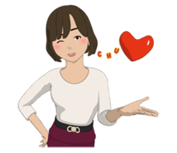 Life of Belle (office lady) sticker #2766948