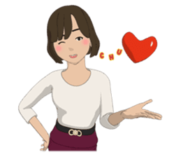 Life of Belle (office lady) sticker #2766948