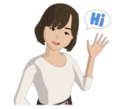 Life of Belle (office lady) sticker #2766957