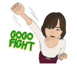 Life of Belle (office lady) sticker #2766958