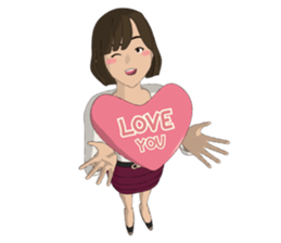 Life of Belle (office lady) sticker #2766959