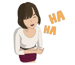 Life of Belle (office lady) sticker #2766960