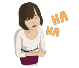 Life of Belle (office lady) sticker #2766960