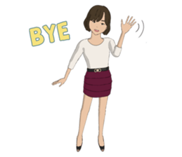 Life of Belle (office lady) sticker #2766962