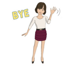 Life of Belle (office lady) sticker #2766962