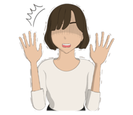 Life of Belle (office lady) sticker #2766970