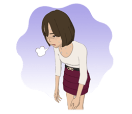 Life of Belle (office lady) sticker #2766972