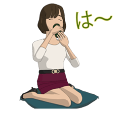 Life of Belle (office lady) sticker #2766977