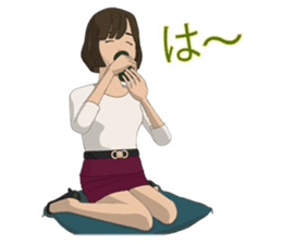 Life of Belle (office lady) sticker #2766977