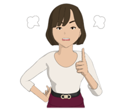 Life of Belle (office lady) sticker #2766979