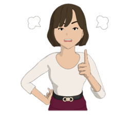 Life of Belle (office lady) sticker #2766979