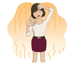 Life of Belle (office lady) sticker #2766982