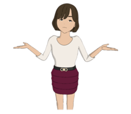 Life of Belle (office lady) sticker #2766983