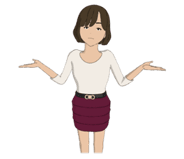 Life of Belle (office lady) sticker #2766983