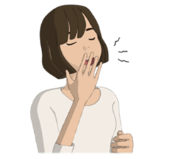 Life of Belle (office lady) sticker #2766984