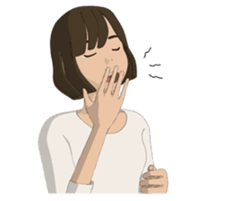 Life of Belle (office lady) sticker #2766984