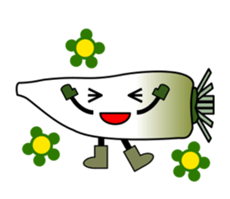 Sticker of pretty vegetables sticker #2767034