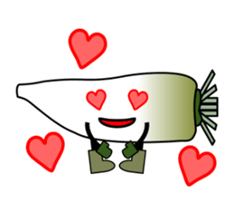 Sticker of pretty vegetables sticker #2767038