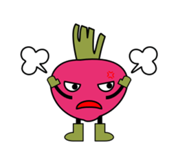 Sticker of pretty vegetables sticker #2767043