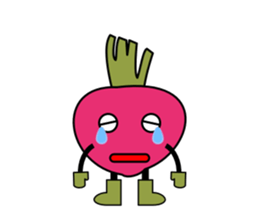 Sticker of pretty vegetables sticker #2767044