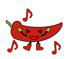 Sticker of pretty vegetables sticker #2767048