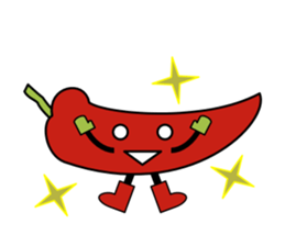 Sticker of pretty vegetables sticker #2767049