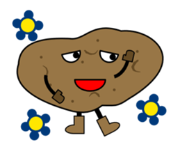 Sticker of pretty vegetables sticker #2767061