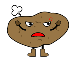 Sticker of pretty vegetables sticker #2767063