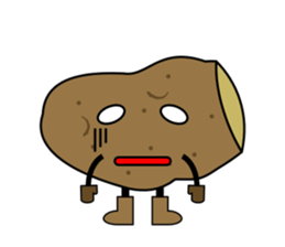 Sticker of pretty vegetables sticker #2767064