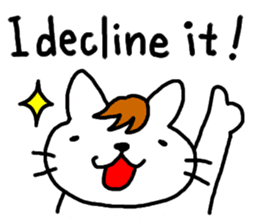 Ito Neko Shinimono-gurui sticker #2767115