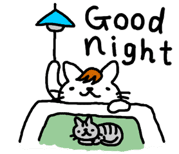 Ito Neko Shinimono-gurui sticker #2767142