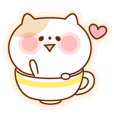 ぶちねこちゃんの気遣いスタンプ