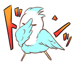 Messenger of the blue bird sticker #2768057