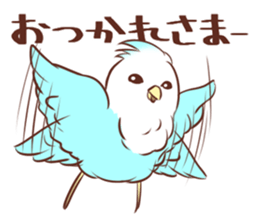 Messenger of the blue bird sticker #2768059