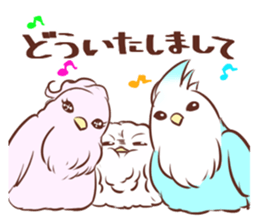 Messenger of the blue bird sticker #2768065