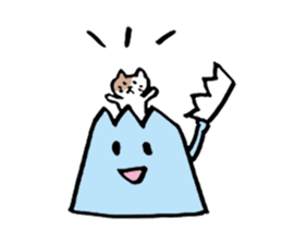 Lovely Mt.Fuji from Japan sticker #2769155