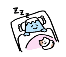 Lovely Mt.Fuji from Japan sticker #2769159