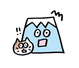 Lovely Mt.Fuji from Japan sticker #2769166