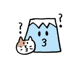 Lovely Mt.Fuji from Japan sticker #2769167