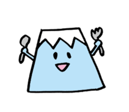 Lovely Mt.Fuji from Japan sticker #2769180