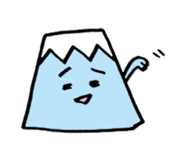 Lovely Mt.Fuji from Japan sticker #2769181