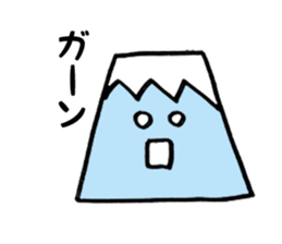 Lovely Mt.Fuji from Japan sticker #2769182