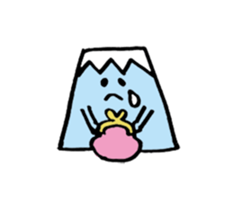 Lovely Mt.Fuji from Japan sticker #2769183