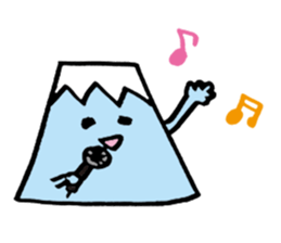 Lovely Mt.Fuji from Japan sticker #2769186