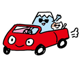 Lovely Mt.Fuji from Japan sticker #2769192